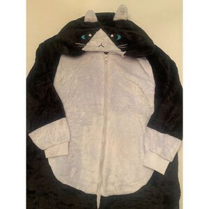 Cat Hooded Onesie Pajama for Kids